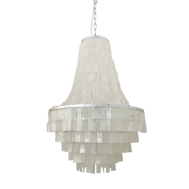 Boho Shell Tiered Chandelier Lighting