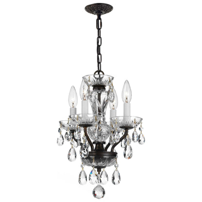 Crystorama 4-Light Crystal Chandelier Lighting