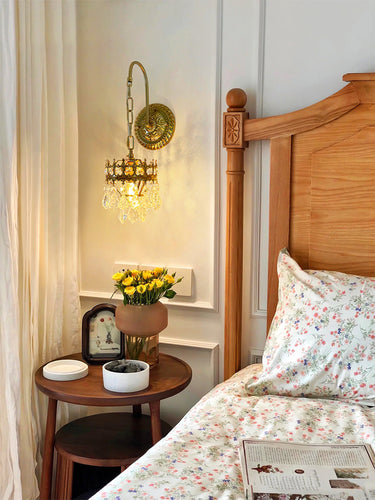 Crystal Crown Sconce Wall Lighting
