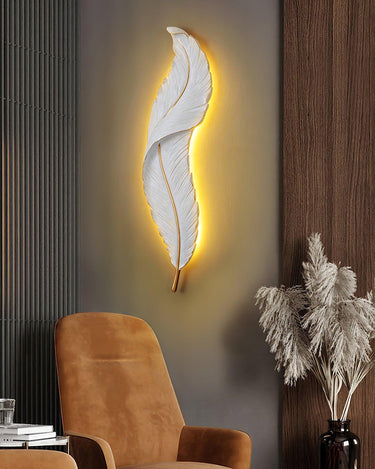 Feather Wall Lamp Lighting