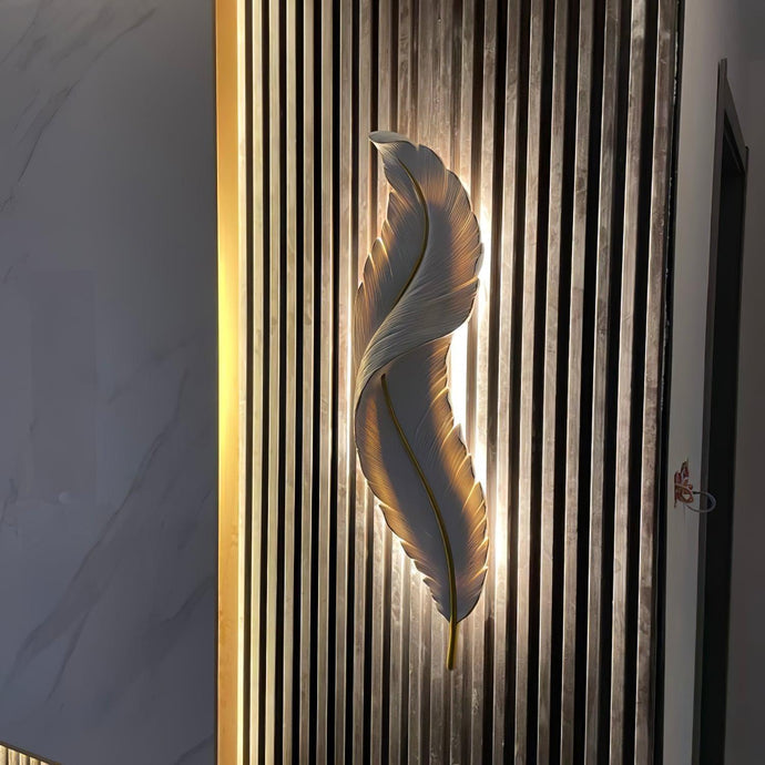 Feather Wall Lamp Lighting