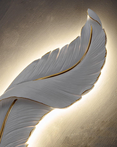 Feather Wall Lamp Lighting