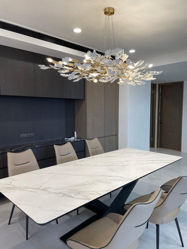 Ginkgo Leaf Chandelier Model A Lighting