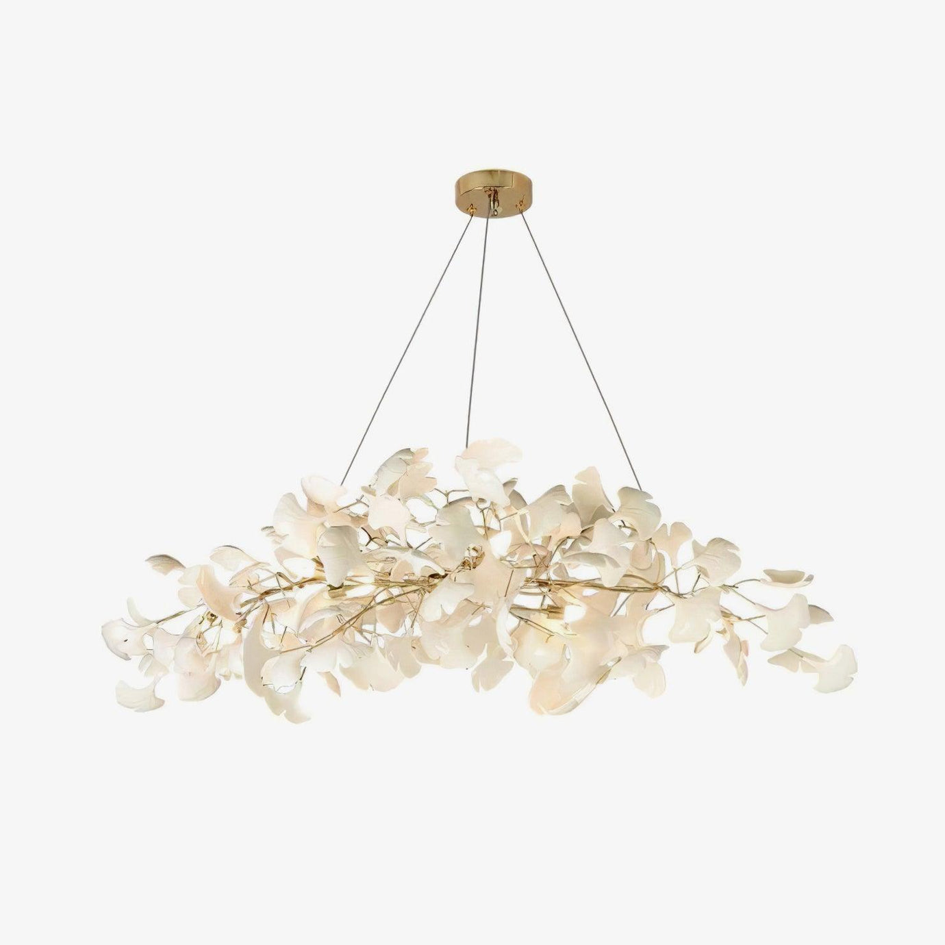 Ginkgo Leaf Chandelier Model A Lighting