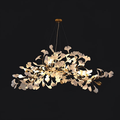 Ginkgo Leaf Chandelier Model A Lighting
