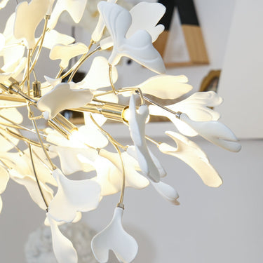 Ginkgo Leaf Chandelier Model A Lighting
