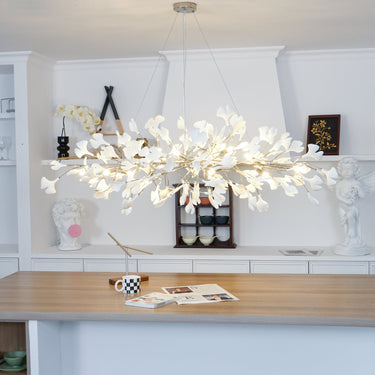 Ginkgo Leaf Chandelier Model A Lighting