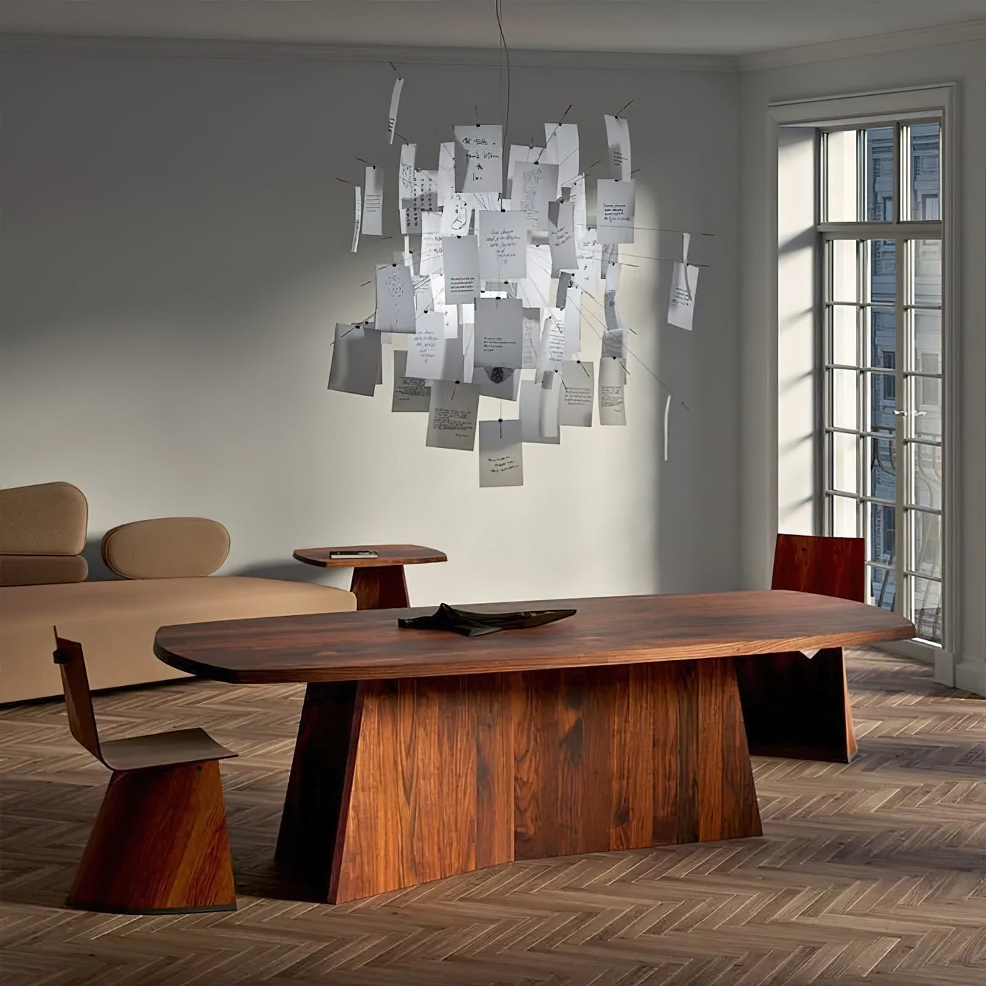 Paper Chandelier Lighting