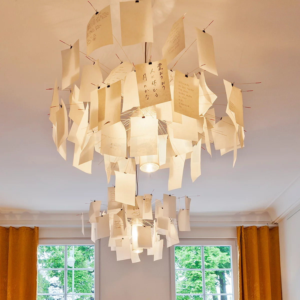 Paper Chandelier Lighting