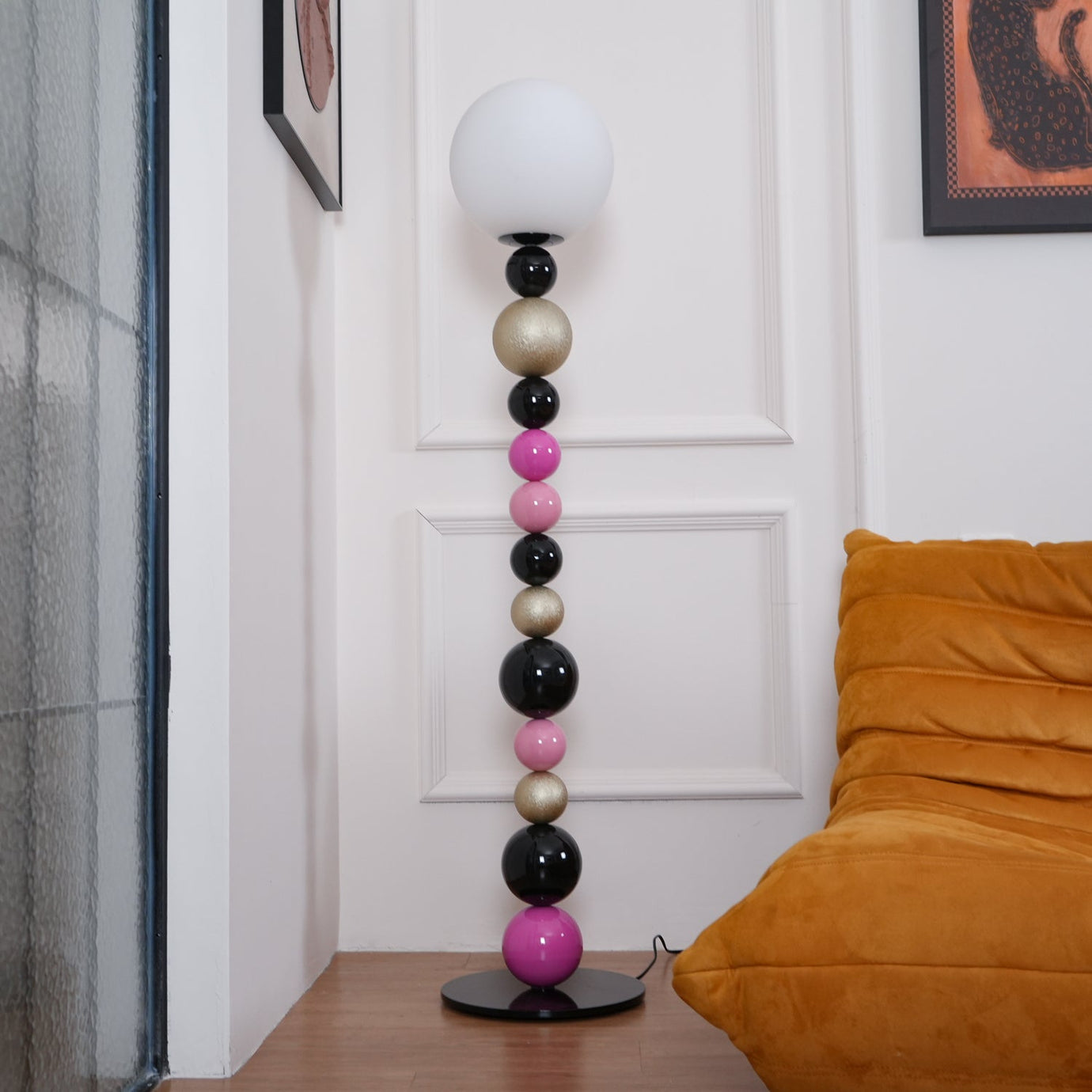 Round Balls Stacking Floor Lamp Lighting