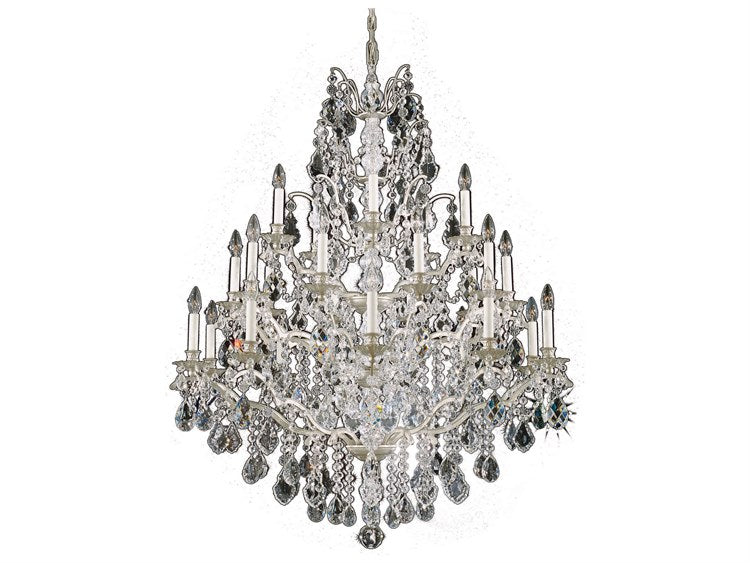 Schonbek 8-Light Crystal Chandelier