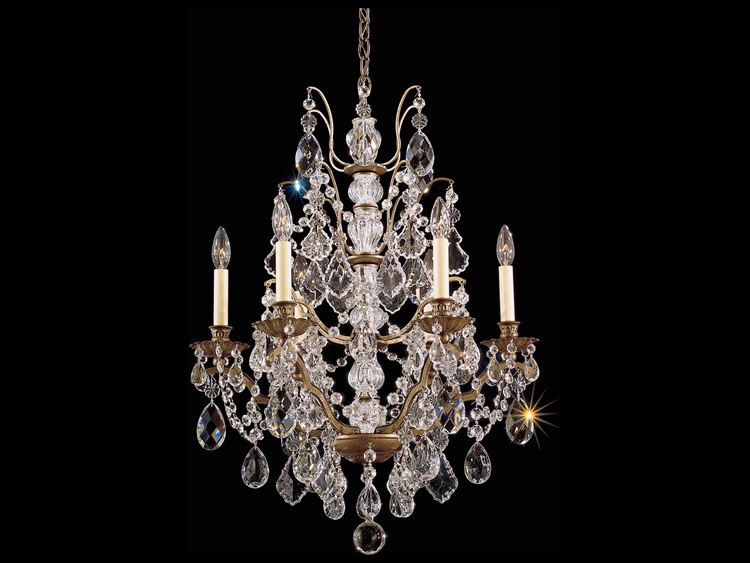 Schonbek 8-Light Crystal Chandelier
