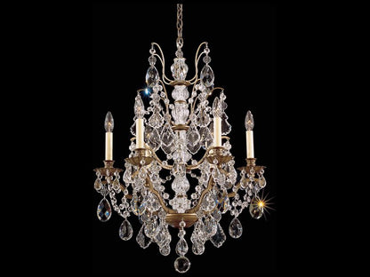 Schonbek 8-Light Crystal Chandelier