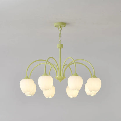 Tulip Bud Chandelier Lighting