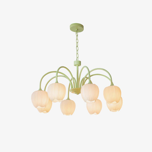 Tulip Bud Chandelier Lighting