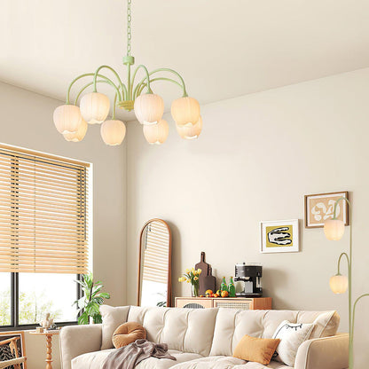 Tulip Bud Chandelier Lighting
