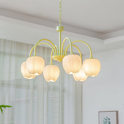 Tulip Bud Chandelier Lighting