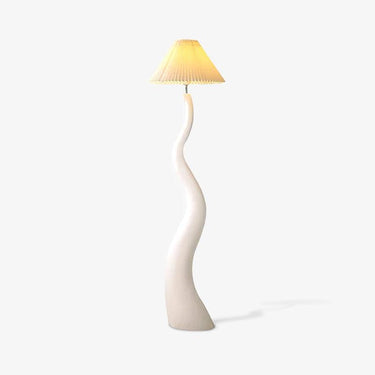 Twisted Pleated Floor Lamp Lighting