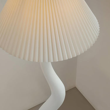 Twisted Pleated Floor Lamp Lighting