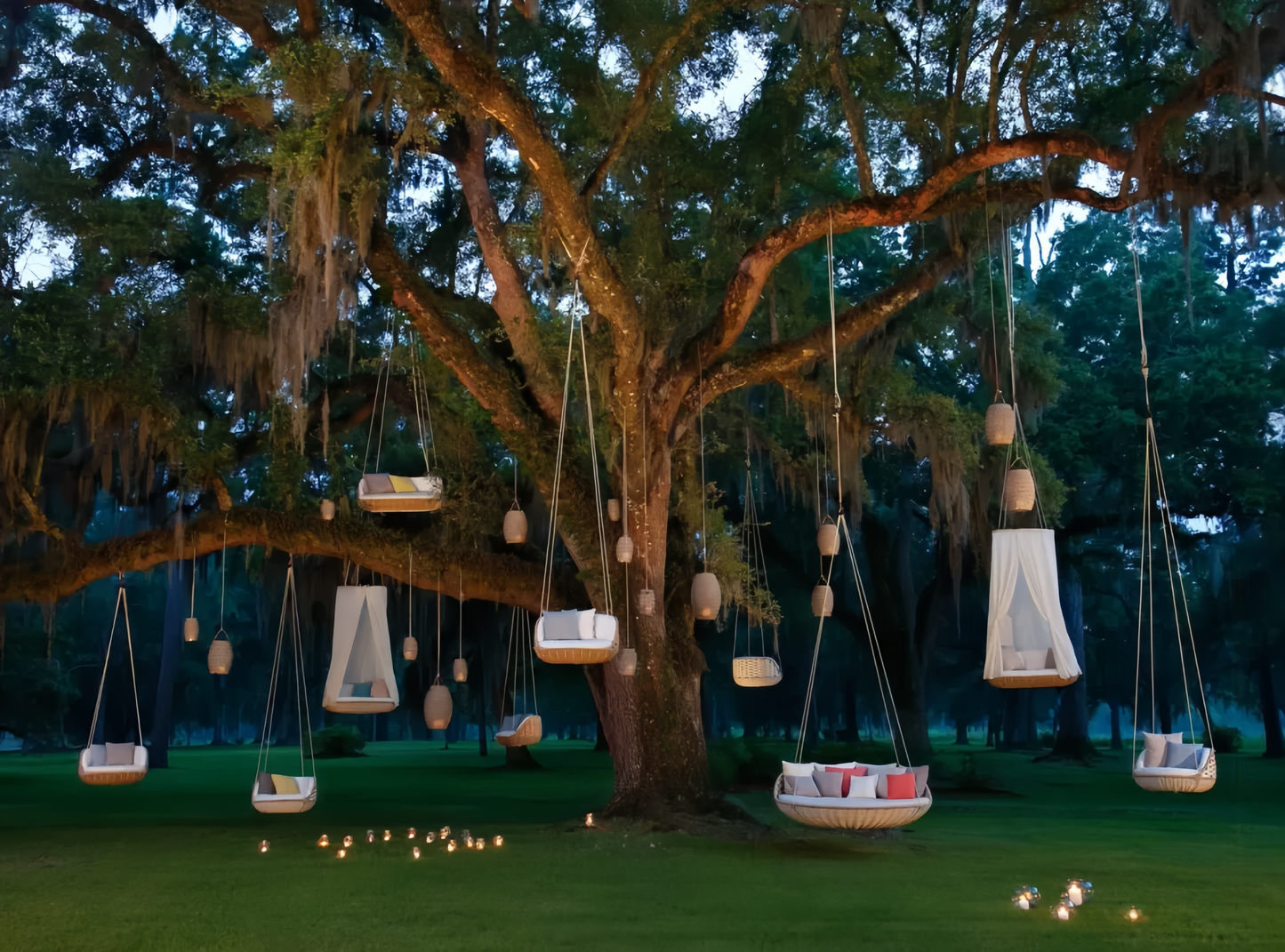 Outdoor swing Swingrest